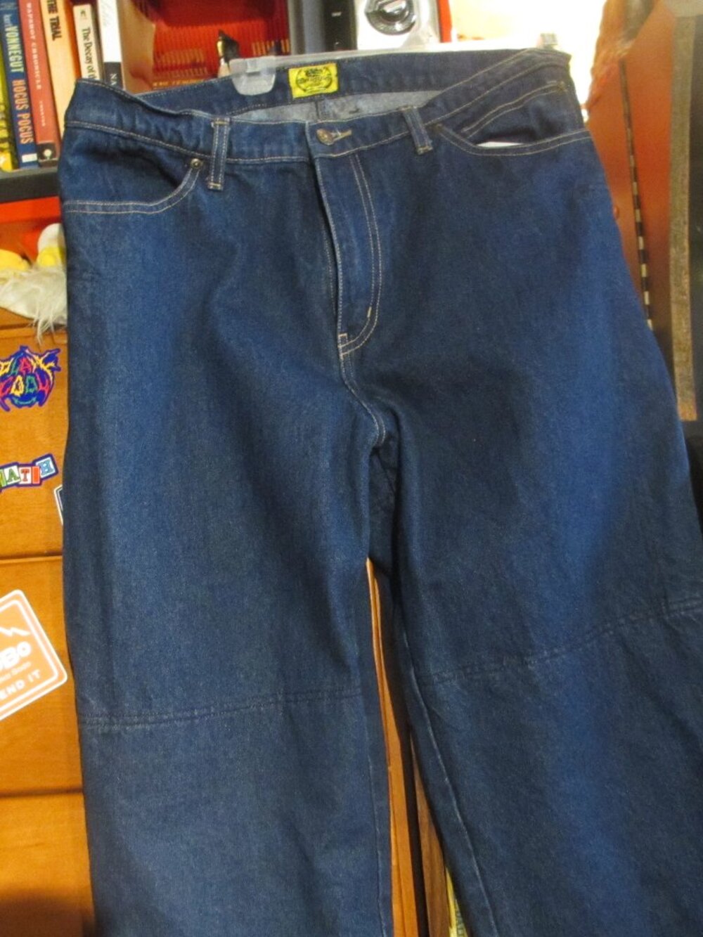 Y2K Draggin Jeans Kevlar Lined Motorcycle Jeans - Size 38